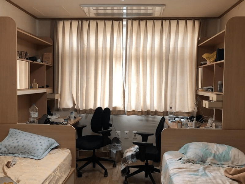 Cơ sở ký túc xá tại trường jeonju