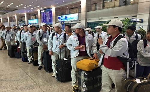 Hình ảnh minh họa một lớp học tiếng Hàn