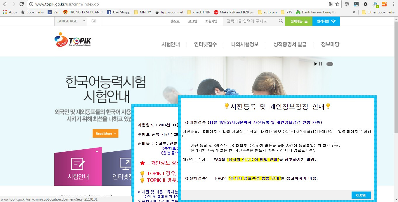 ky thi tieng Han topik 1