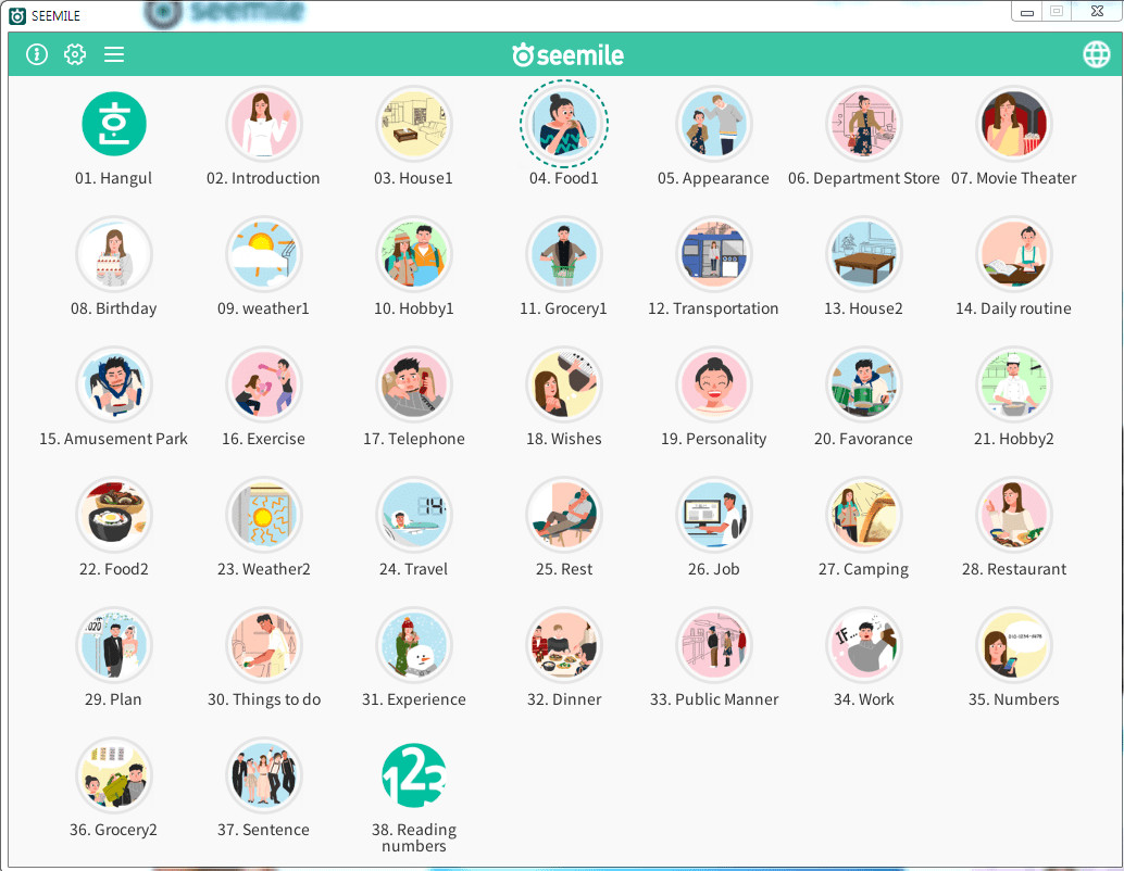 Seemile Tiếng Hàn nhập môn